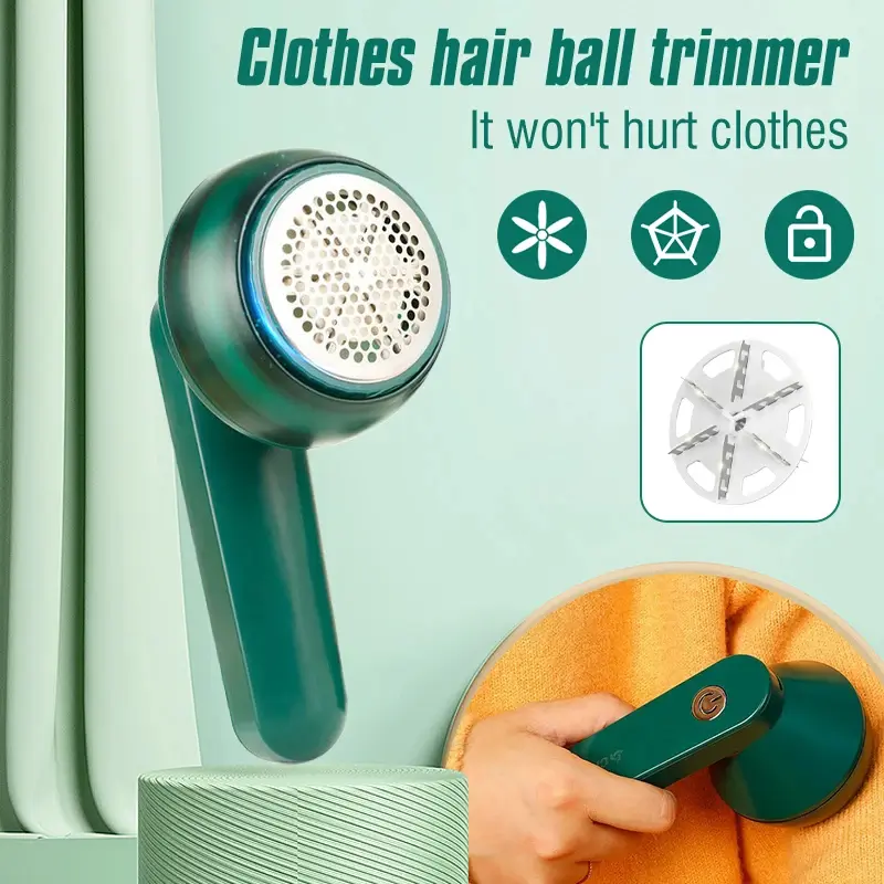 Rasoir électrique Anti-peluche Rechargeable - Déboulocheur Pour Vêtements, Canapés Et Tissus D'intérieur | Portable Et Puissant